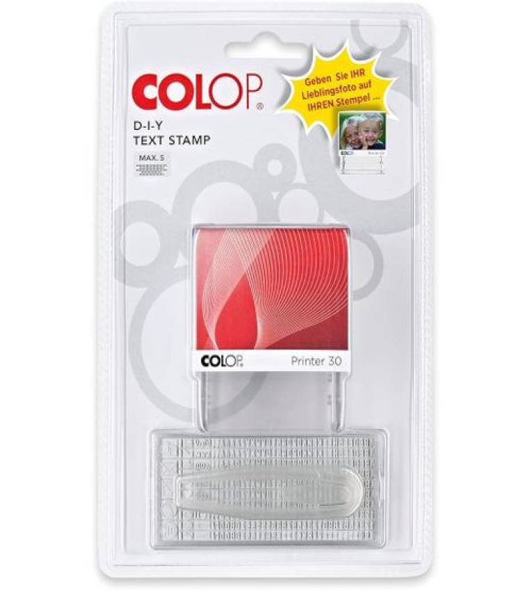 Colop Tampon encreur automatique Printer 30 Personnalisable et précis